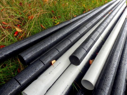 Image of polyvinyl chloride (PVC) pipes