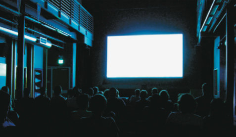 Image of a movie screen