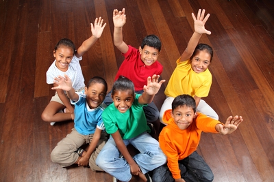 Students Raising Their Hands