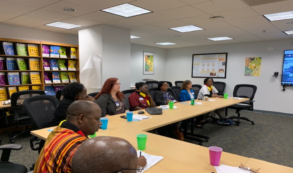 Ugandan team meets with Smithsonian Education to discuss Mosquito! Module.