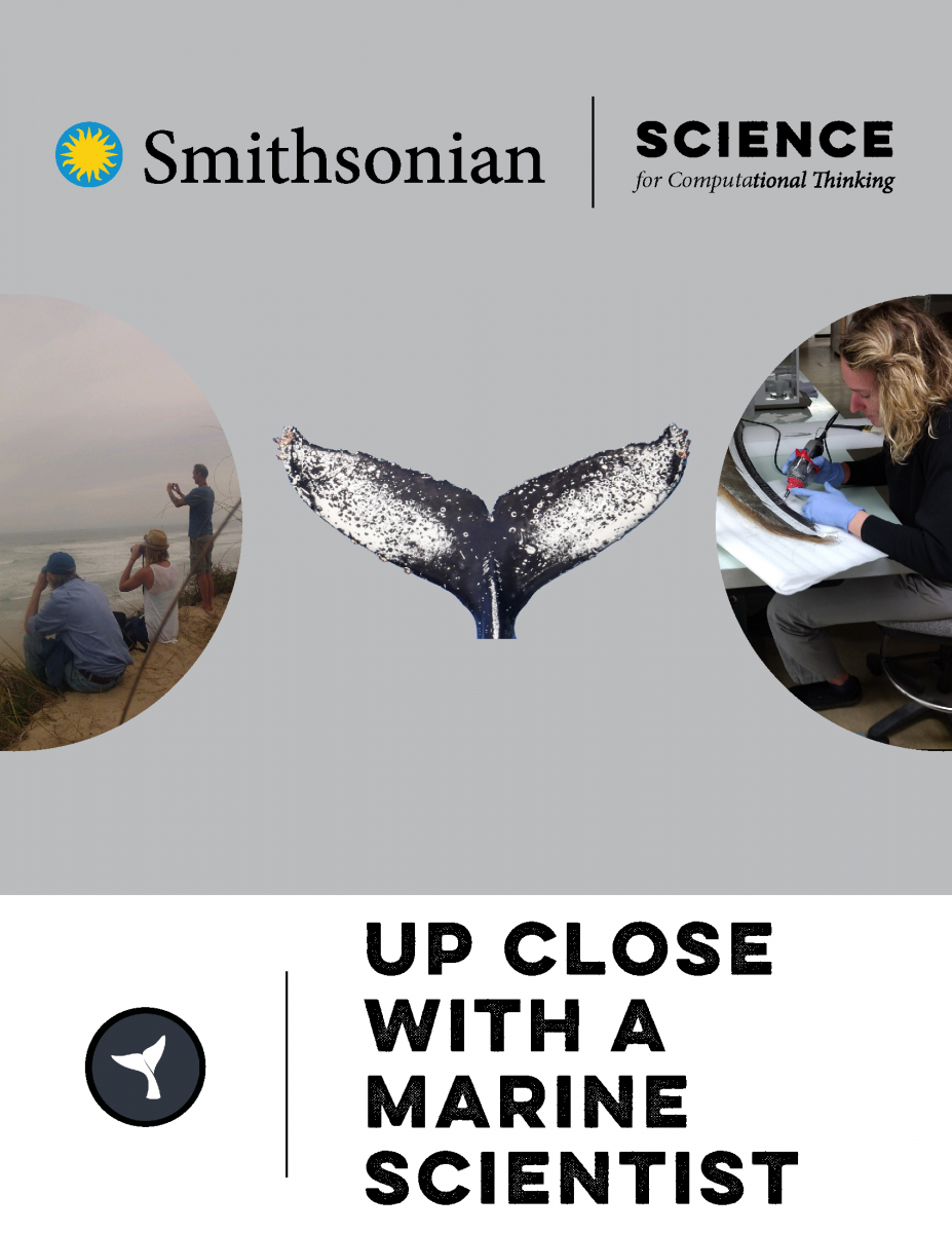 Up close with a marine scientist cover