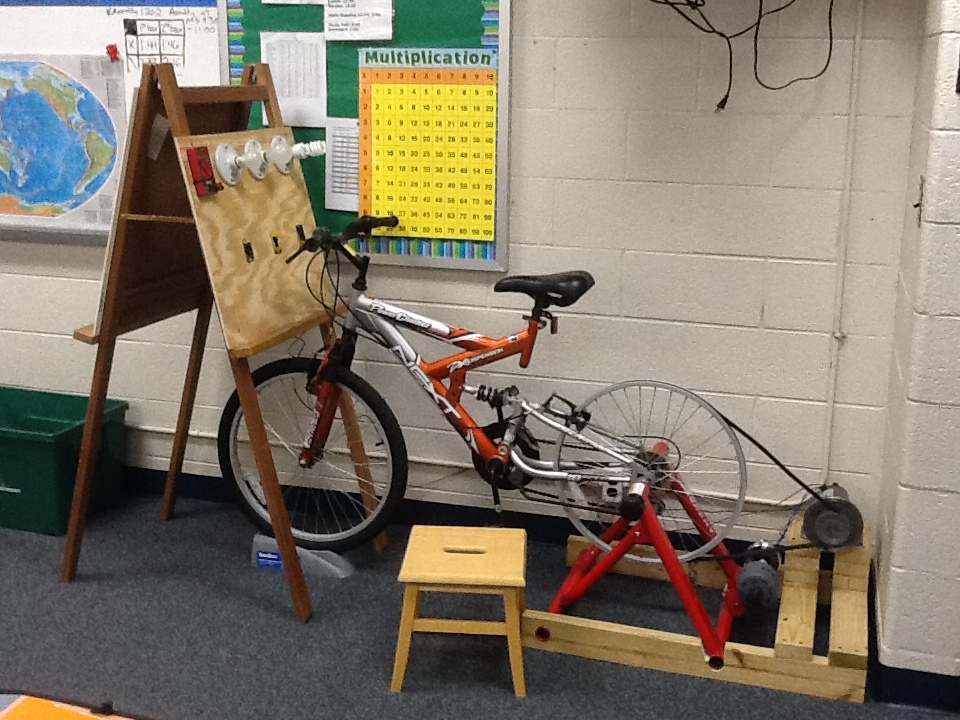 Bike-Powered Generator Made in Science Class | Smithsonian Center