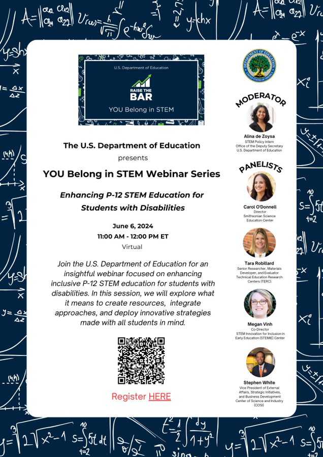 Poster for You Belong in STEM session