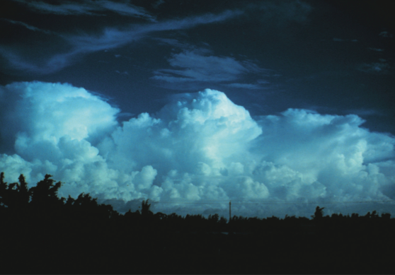 thunderstorm clouds