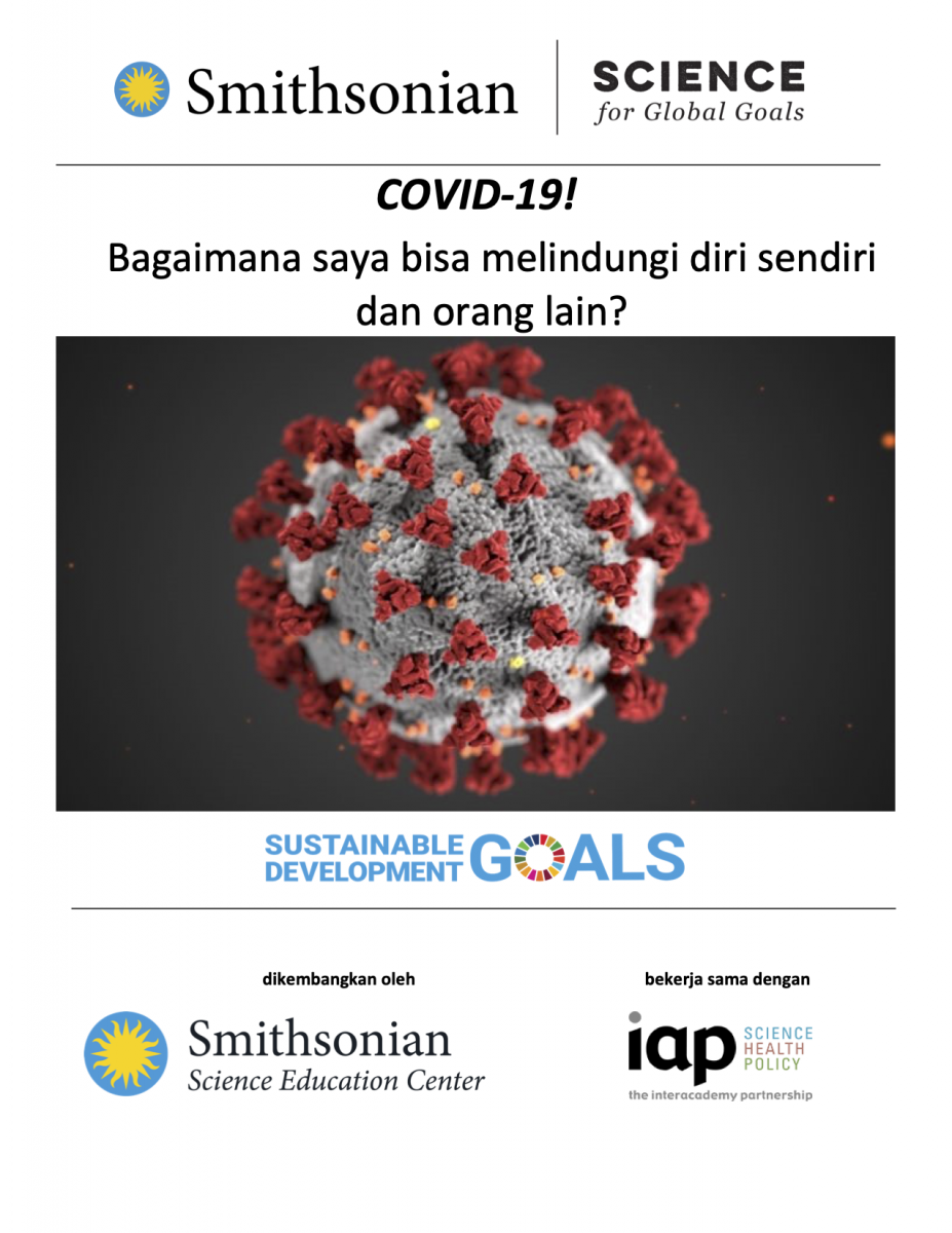 Cover of COVID-19 in Indonesian