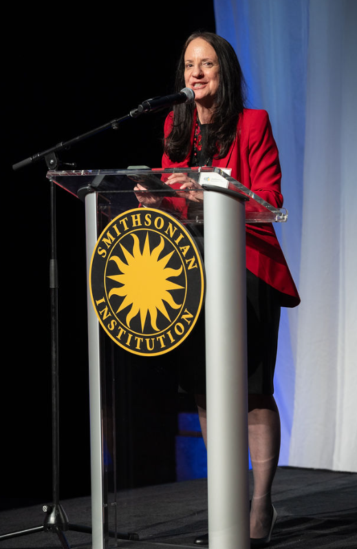 Carol O’Donnell speaking at SSEC 40th Anniversary 