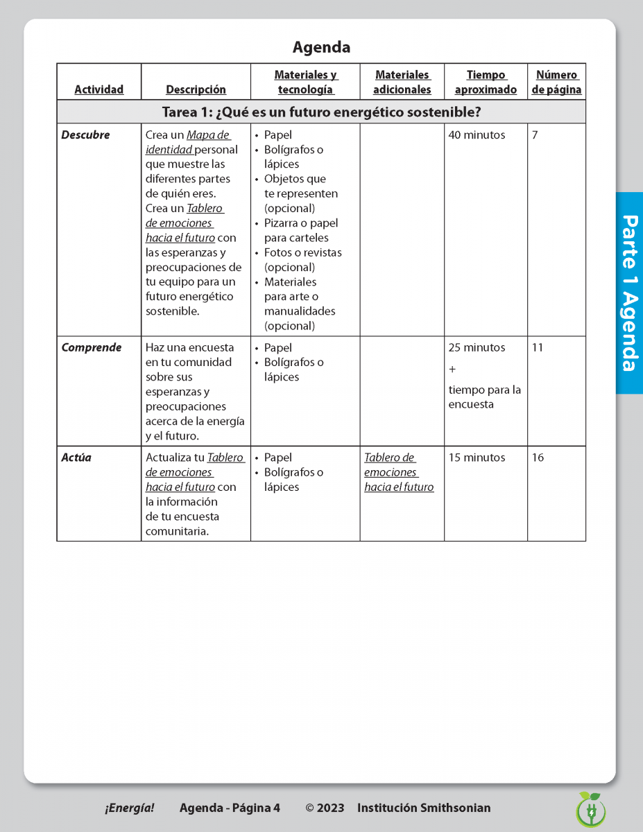 Planner for energy