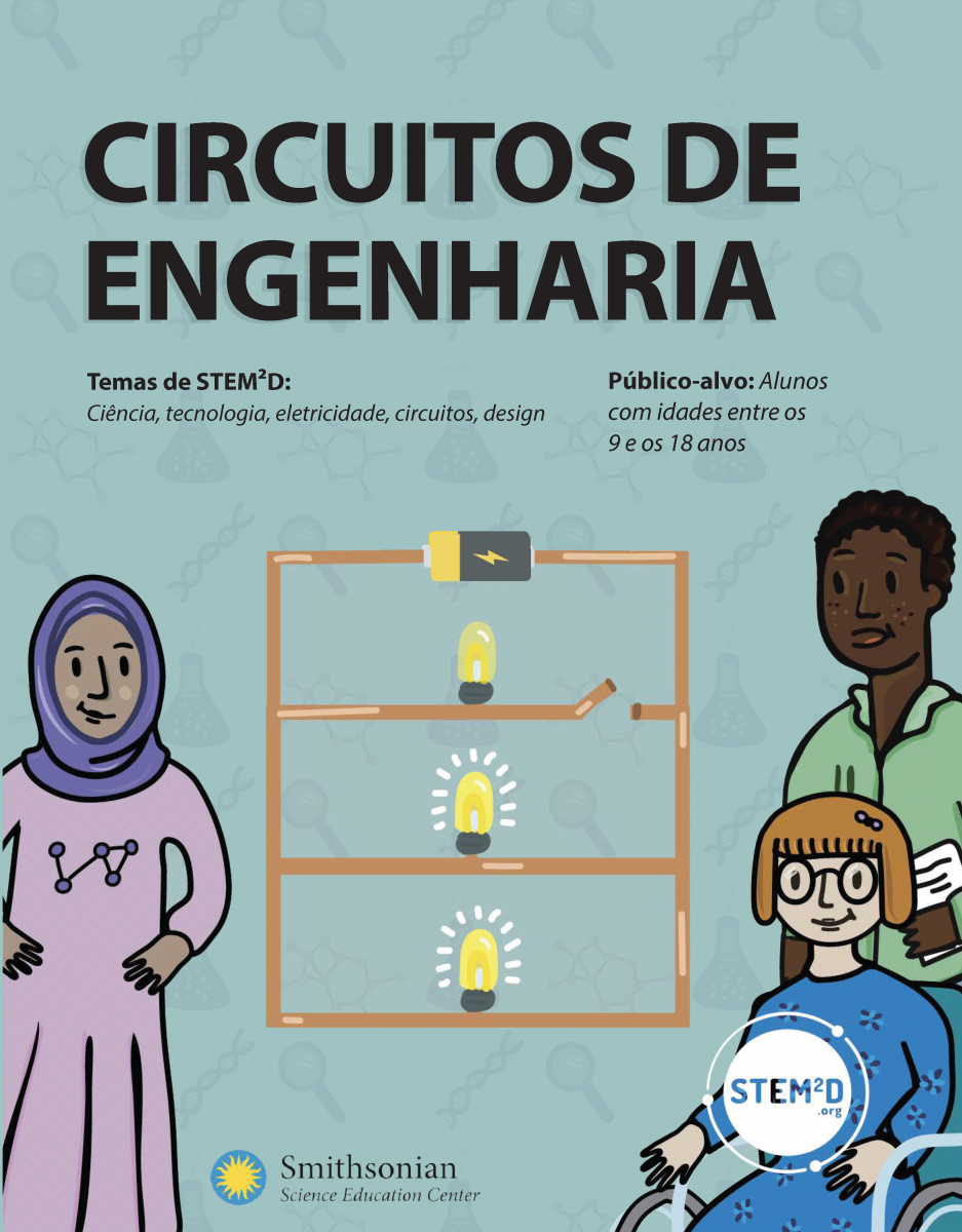 Cover of Engineering Circuits in Portuguese