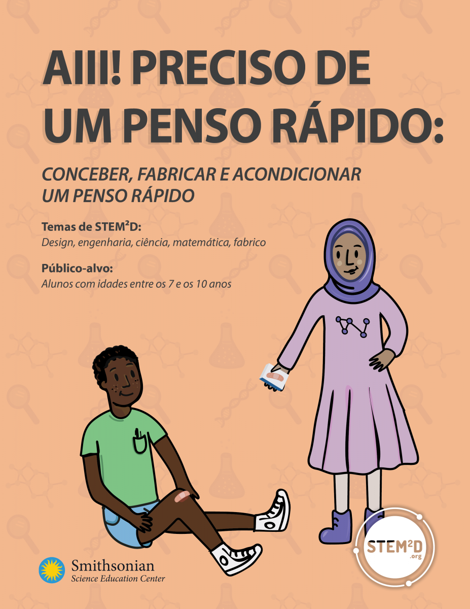 Cover of Ouch I Need A Bandage in Portuguese