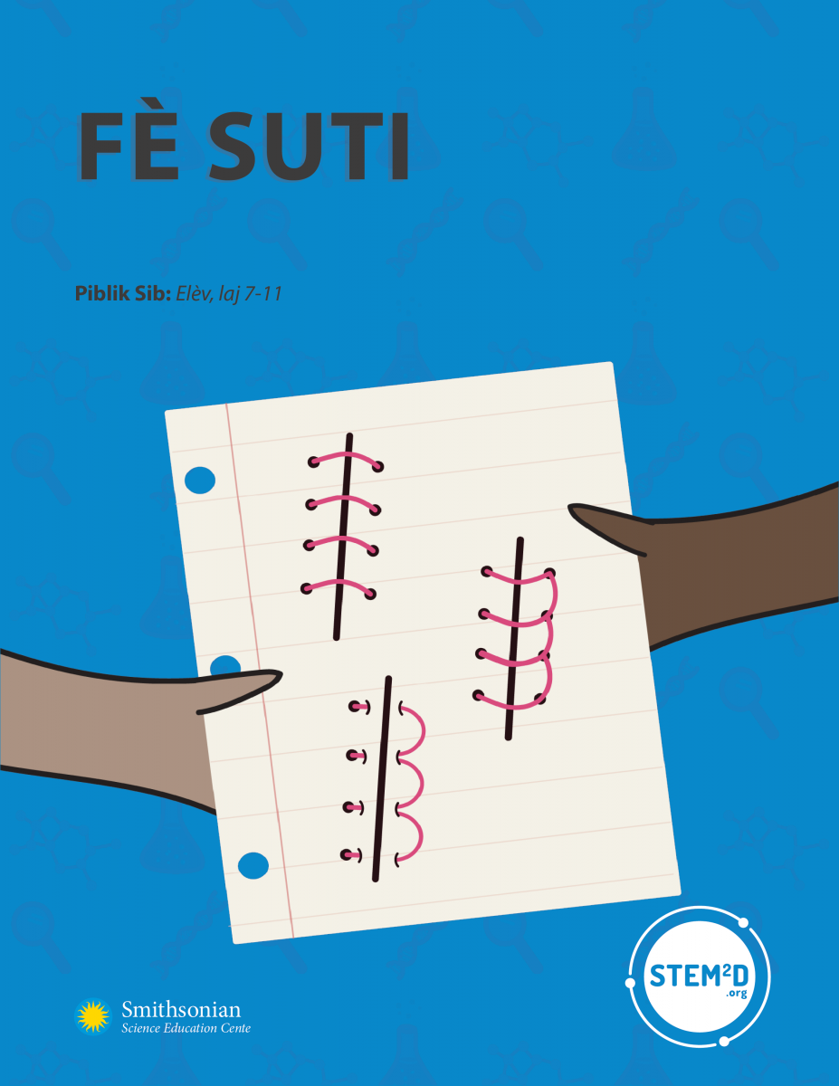 Shrinking sutures cover in Haitian Creole