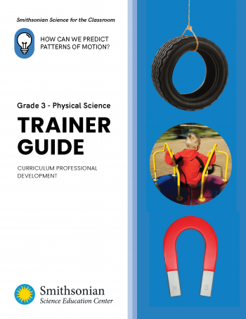 Cover of the Grade 3 Physical Science trainer guide