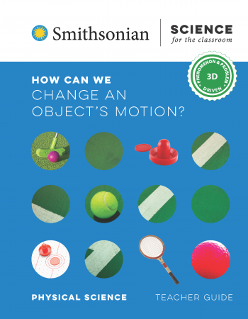 Blue teachers guide cover of kindergarten physical science