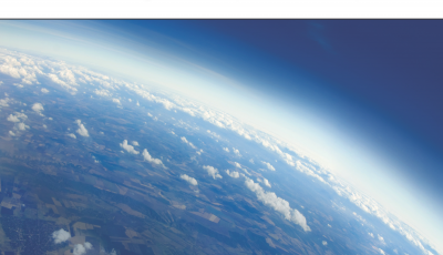 Cover of the Climate action guide with an imag of Earth from space