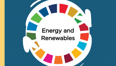The cover of Starting with Sustainability Lesson Set Energy and Renewables