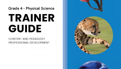cover of the Motion Energy Grade 4 Physical Science Trainer Guide