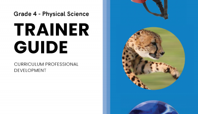 cover of grade 4 physical science trainer guide