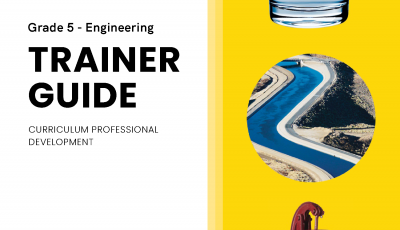 cover of the How Can We Provide Freshwater to Those in Need? Grade 5 Engineering Trainer Guide