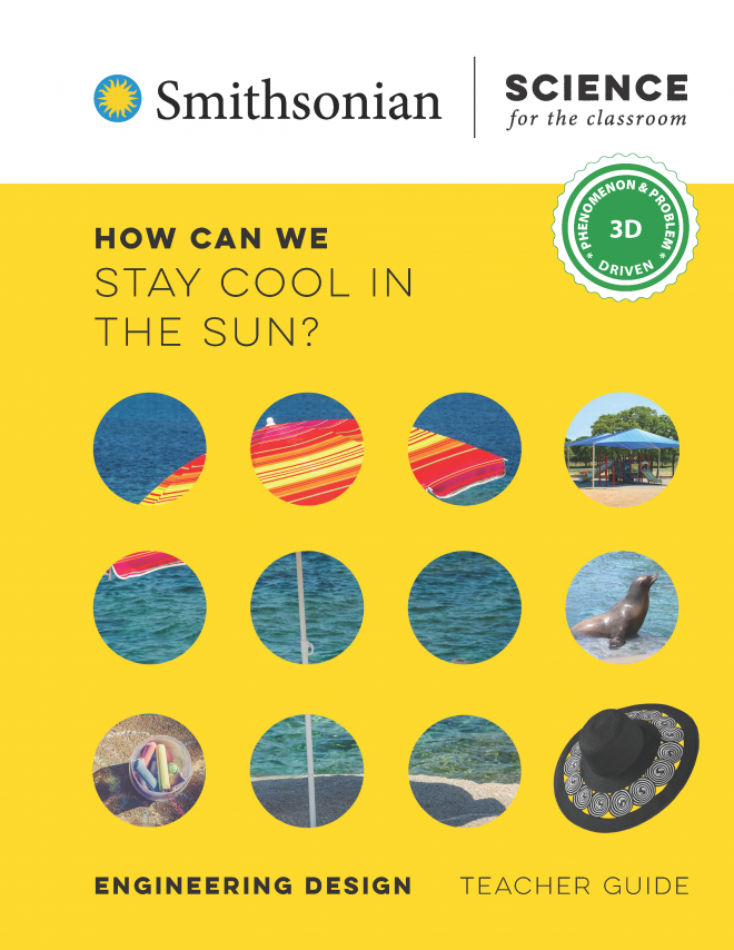 The yellow cover of a kindergarten engineering teachers guide