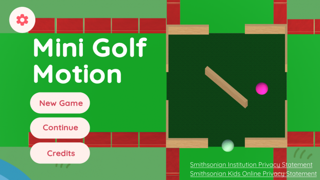 Mini Golf Motion  Smithsonian Science Education Center
