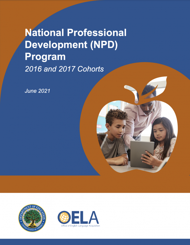 National Professional Development Program: 2016 and 2017 Cohorts Report Cover